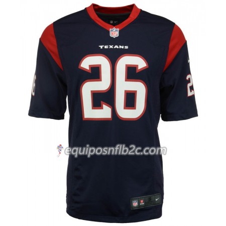 Camiseta Hombre NFL Houston Texans Lamar Miller 26 Nike Azul